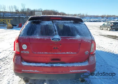 2012 Ford Edge Sel из США, поврежденный, VIN 2FMDK4JC0CEA25196